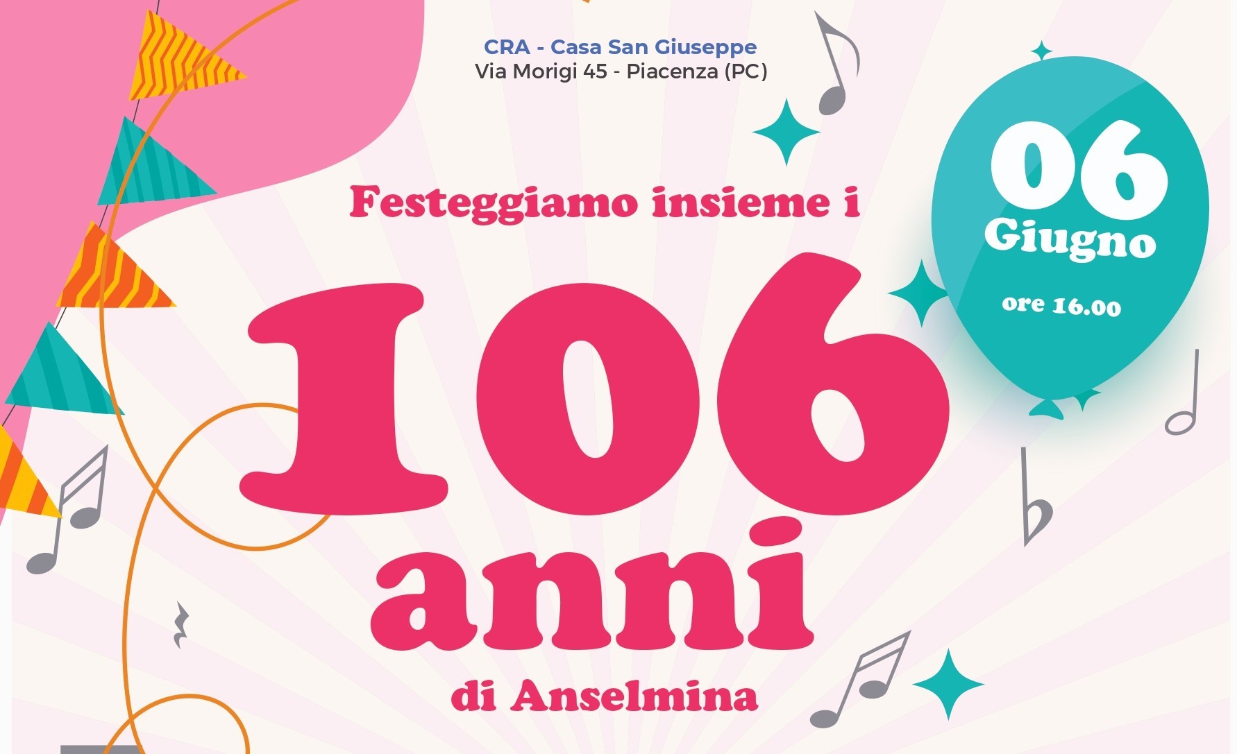 Evento CRA Casa S. Giuseppe_106_anni_Anselmina_cover
